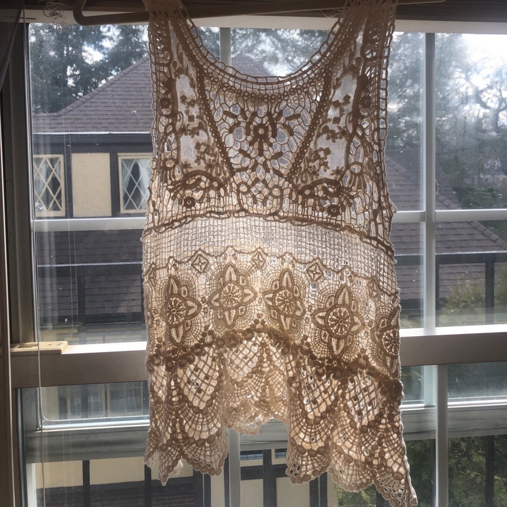Crochet Beach Cover Up